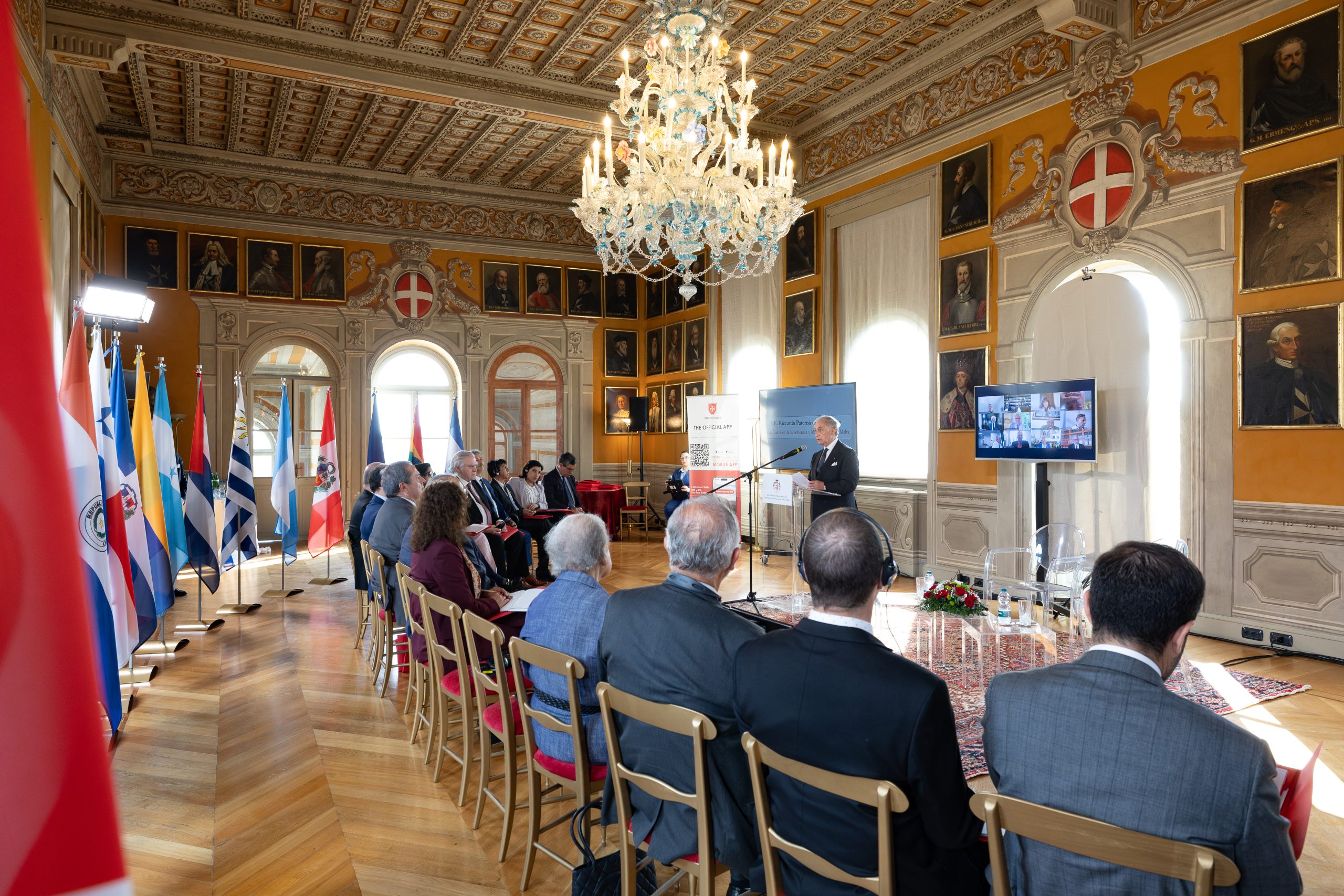 La Orden de Malta y el GRULAC: diálogo en la Villa Magistral con los embajadores de América Latina y el Caribe